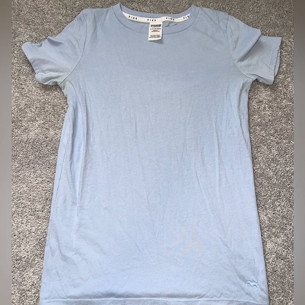 PINK Victoria’s Secret Powder Blue Tee